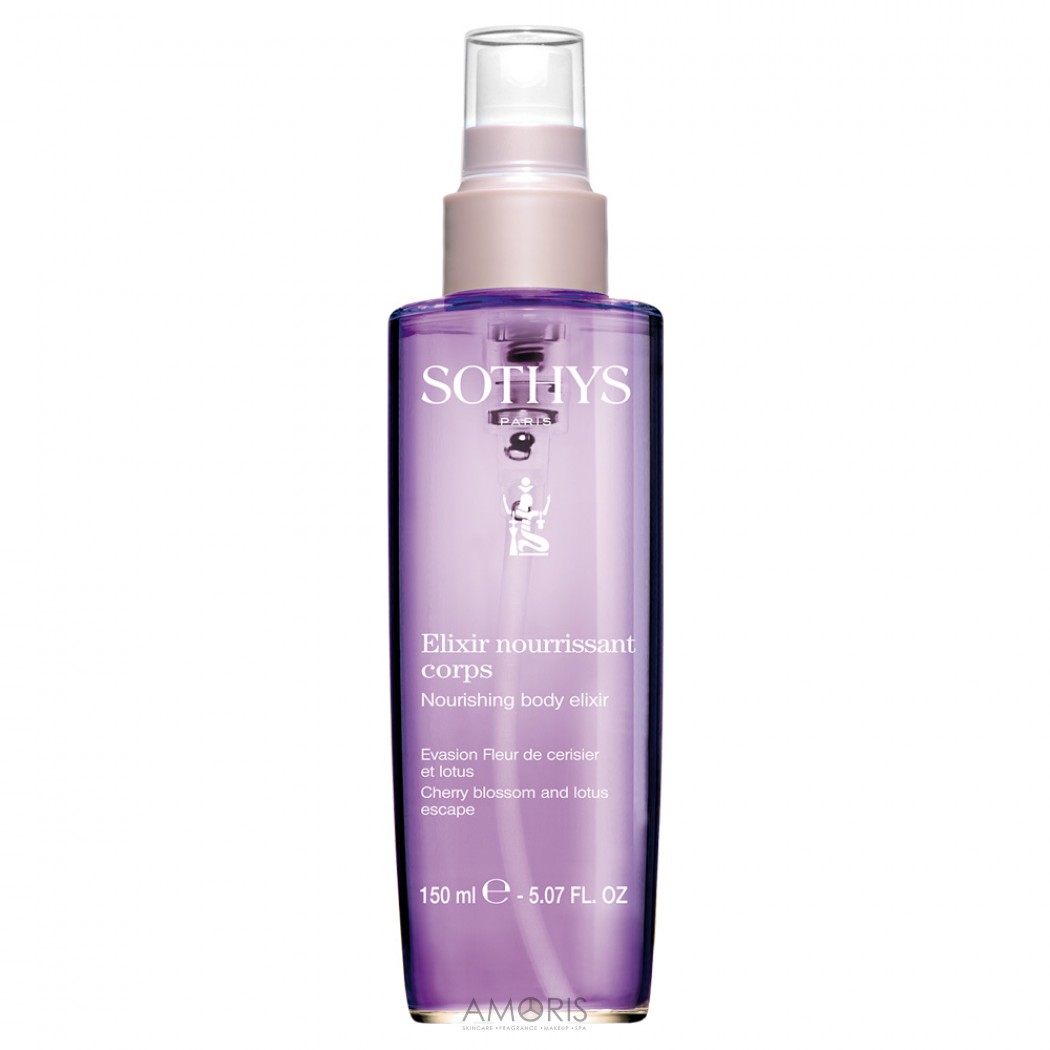 Еліксир для тіла з квітками вишні та лотоса